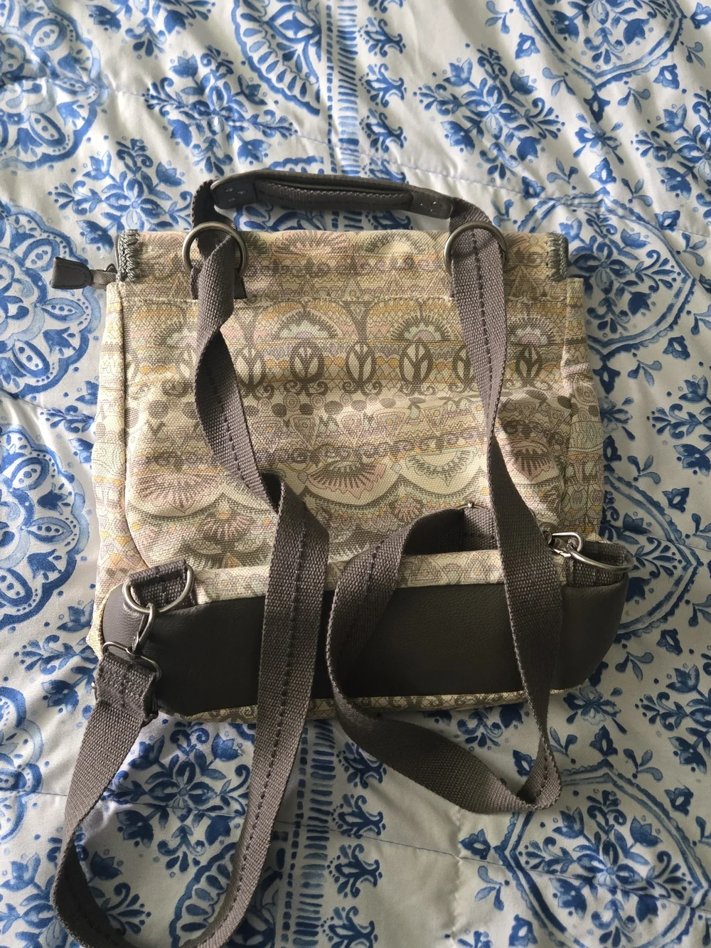 Sakroots Convertible Backpack Crossbody Bag